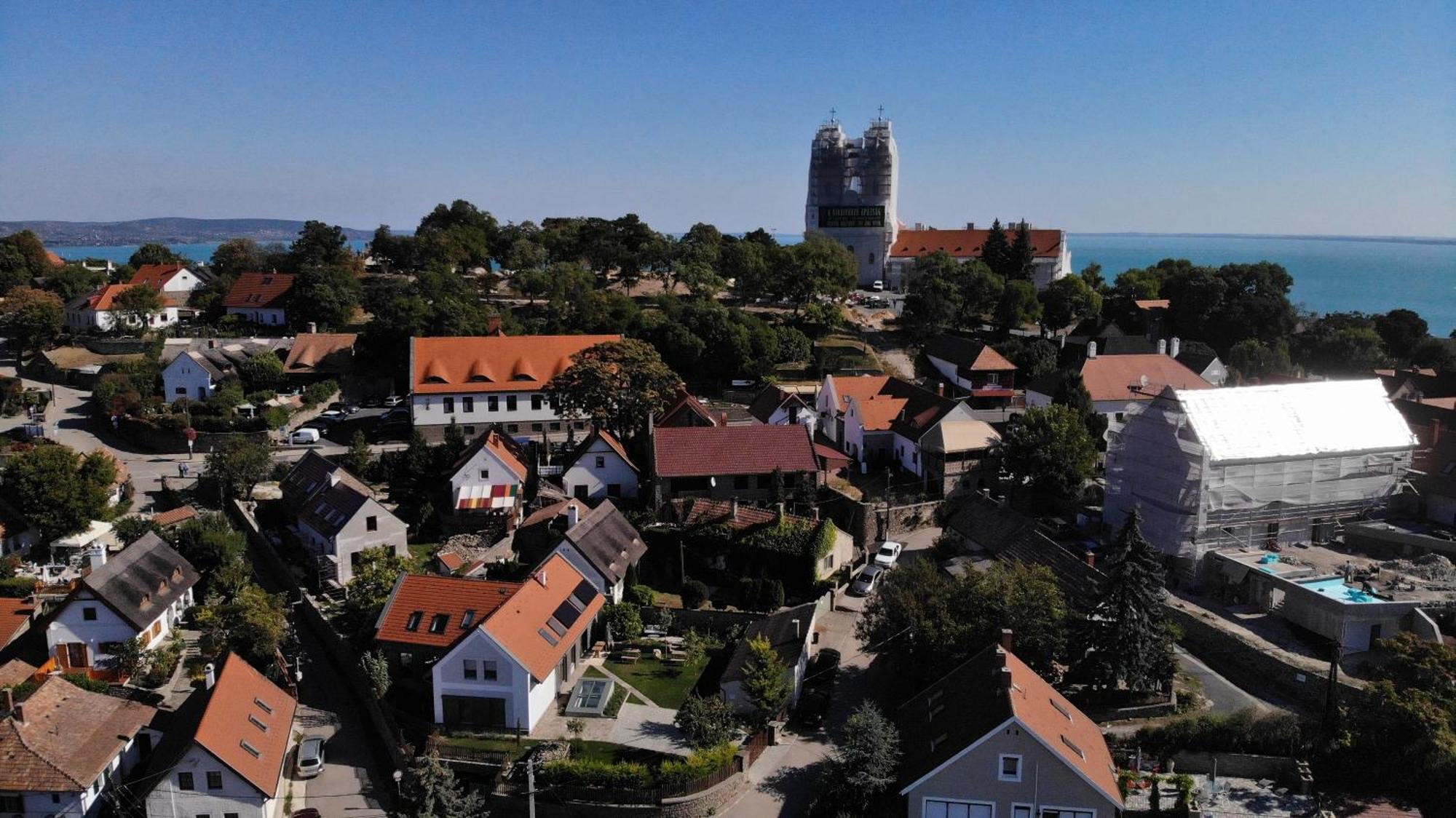 Apartament Kaska Haz Tihany Zewnętrze zdjęcie